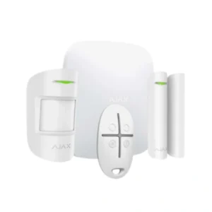 AJAX HubKit WH – Wireless alarm kit with central hub and detectors in white
