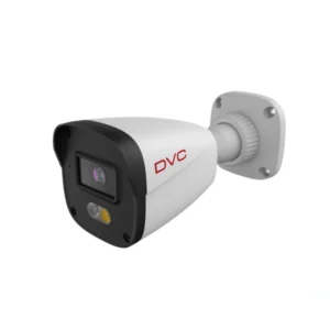 DVC DCN-BF2282-DLV2 2MP IP Bullet Camera with White Light LED and IP67 protection front side view