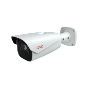 DVC DCN-BM8127AIN 8MP IP Camera with AI Video Analytics and IR front side view