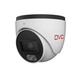 DVC DCN-TF6283AI-DL 6MP IP turret security camera with AI detection and IR night vision front side view