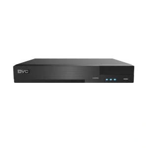 DVC DRA-0851HAN2 8 channel 5MP hybrid DVR with HDMI, VGA, H.265+ compression, support for 8 analog and 4 IP security cameras front view