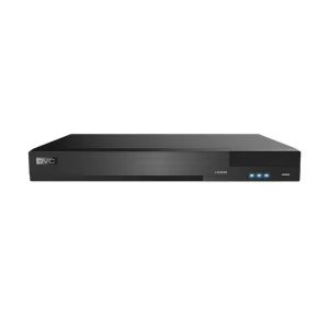 DVC DRN-16162R 16 channel 16MP network video recorder with 4K HDMI, dual SATA storage, Gigabit Ethernet and support for professional IP security cameras front view