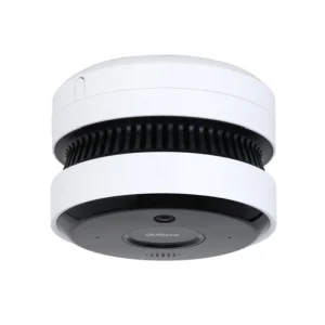 Dahua 5MP IR AI Smoke Sensing Network Camera with Flame Detection front side view