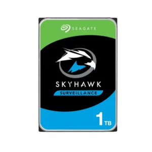 Seagate SkyHawk 1TB 3.5-inch SATA Surveillance Hard Drive for 24/7 video security systems front view