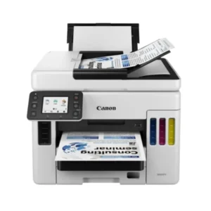 Canon Maxify GX7040 4-in-1 multifunction inkjet printer front view