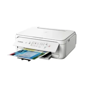 Canon Pixma TS5151 WH multifunction inkjet printer front view