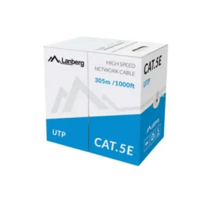 UTP Cable Cat5e 305m Lanberg Stranded Gray CCA