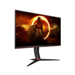 AOC Q27G2U/BK 27-inch QHD 155Hz FreeSync Premium gaming monitor front side view