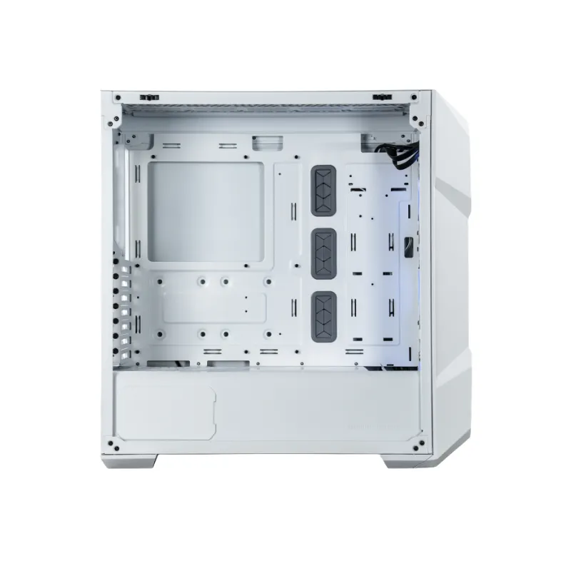 Cooler Master MasterBox TD500 MESH V2 White mid tower PC case side view
