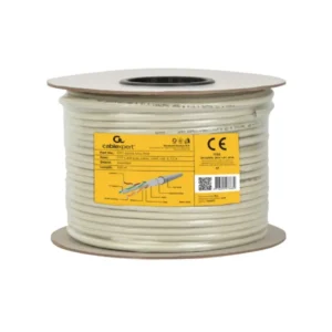 FTP Cat6 Cable 305m Solid Gembird Foil Shielded LAN Grey AWG23