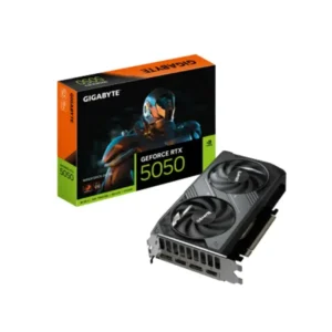 GIGABYTE GeForce RTX 5050 8GB WINDFORCE graphics card front view