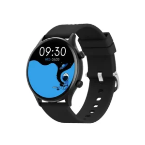 North Edge NL73J Smart Watch Black with Blood Oxygen and Sleep Monitor side view