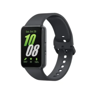 Samsung Galaxy Fit3 Gray smartwatch with AMOLED display and heart rate monitor