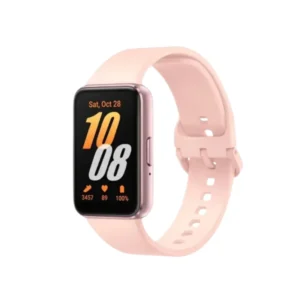 Samsung Galaxy FIT3 Pink-Gold AMOLED display close-up