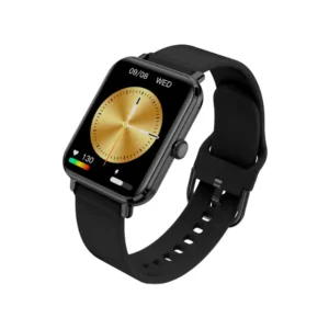 Smartwatch Garett GRC Classic Black with AMOLED display and fitness tracking features front view