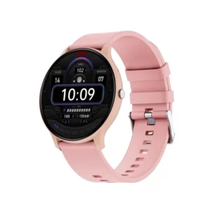Smartwatch MeanIT M43 Lady in use, showing heart rate and multi-sport features front view