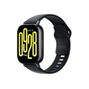 Xiaomi Redmi Watch 5 Active Midnight Black showing 2" LCD display and modern strap front side view