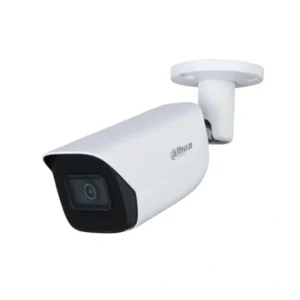 Dahua IPC-HFW2541E-S 5MP outdoor security camera with metal casing and PoE support front side view