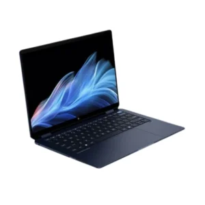 HP OmniBook Ultra Flip 14-fh0022nn Laptop with 32GB RAM, 3K OLED Touchscreen, Intel Ultra 7 CPU, and Intel Arc Graphics front side view