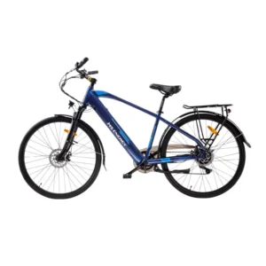 MS Energy E Bike C11 L size city electric bicycle blue frame side view
