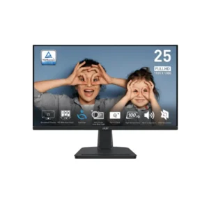 MSI PRO MP251 25 inch Full HD IPS monitor with 100Hz refresh rate front view