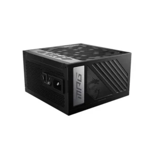 PSU 1000W MSI MPG A1000G PCIE5 80 PLUS Gold Modular front side view