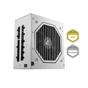 Sharkoon Rebel P20 1000W ATX 3.1 Cybenetics Platinum fully modular power supply front side view