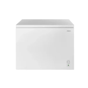 VIVAX CFR-199 white freestanding freezer with 198L capacity front view