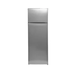 VIVAX DD-235E S freestanding refrigerator silver color front view