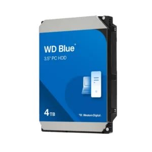 WD 4TB HDD Blue 3.5" Western Digital WD Blue SATA3 front view