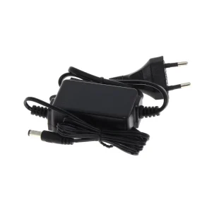Dahua 24V 2.5A Power Supply Adapter Black 220V AC to 24V DC front side view