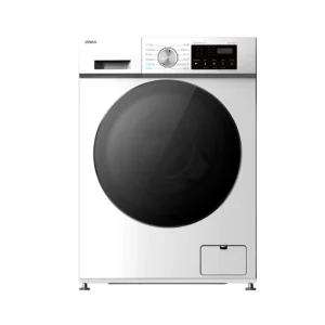 VIVAX HOME WFL-141012CI front load washing machine white 10kg 1400 RPM inverter front view