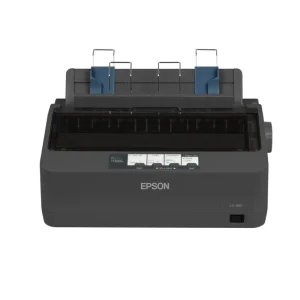 Epson LX-350 dot matrix printer 9 pin high speed office printer front view