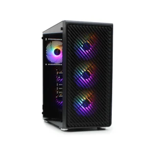 EWE Gaming PC Ryzen 5 5500 RTX 3050 16GB RAM 1TB SSD desktop computer front view