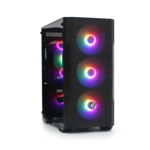 EWE Gaming PC Ryzen 5 9600X RTX 5060 Ti 32GB DDR5 1TB SSD desktop computer front view
