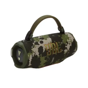 JBL Charge 6 Squad Bluetooth Speaker with 28-hour playtime, waterproof, Auracast™ multi-speaker connection, and built-in powerbank front side view