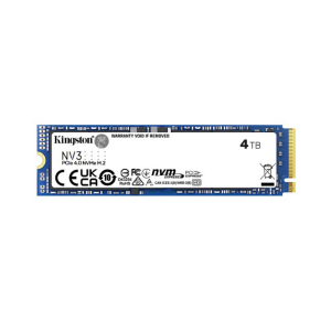 Kingston NV3 4TB NVMe PCIe 4.0 M.2 2280 SSD front view
