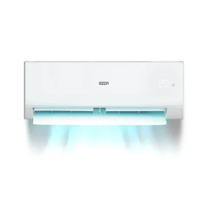 OZON Arctic Pure S/U12ANNBM75 inverter split air conditioner indoor unit white design front view