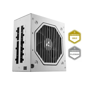 Sharkoon Rebel P20 850W White ATX 3.1 modular power supply front view