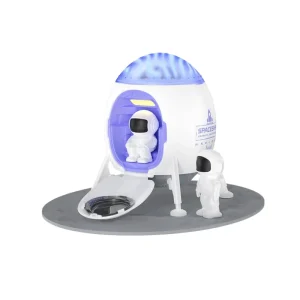 XO LED CF38 Astronaut Star and Galaxy projector with RGB lights and Bluetooth front side view