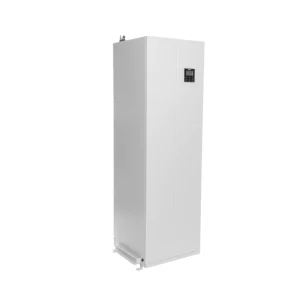 VIVAX HPS-84HM100AERI IT241H3s heat pump with 240L stainless steel water tank indoor unit front side view left
