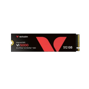 Verbatim SSD 512GB Vi5000 NVMe M.2 PCIe 4.0 x4 internal SSD front view