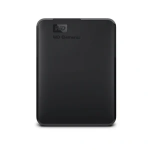 WD Elements Portable 5TB external hard drive USB 3.2 Gen1 portable HDD WDBU6Y0050BBK front view
