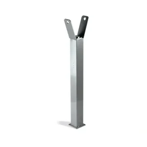 Arm rest support for telescopic automatic barrier parking gate accessory