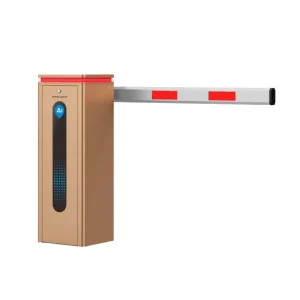 Automatic barrier PB323 kit parking access control system 24V telescopic arm gate barrier front view