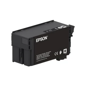 Epson T40D140 black UltraChrome XD2 80ml XL ink cartridge for SC-T series printers professional printing supply front side view