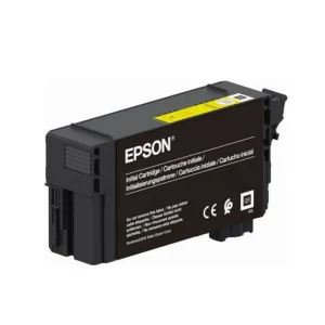Epson T40D440 yellow UltraChrome XD2 50ml XL ink cartridge for SC-T series printers professional printing supplies front side view