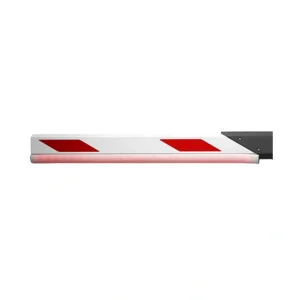 Elliptic barrier beam 6m with LED automatic parking gate arm