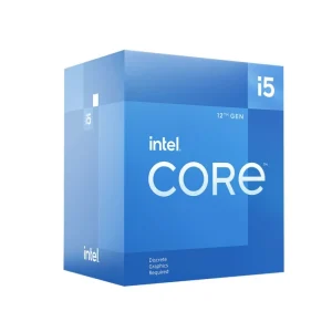 Intel Core i5-12400F Alder Lake desktop processor front side view