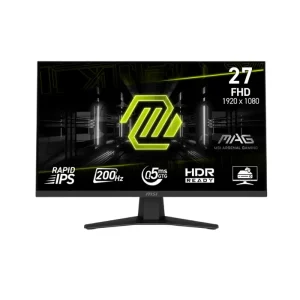 MSI MAG 274F 27 inch IPS FHD gaming monitor with 0.5ms response time and 200Hz refresh rate front view